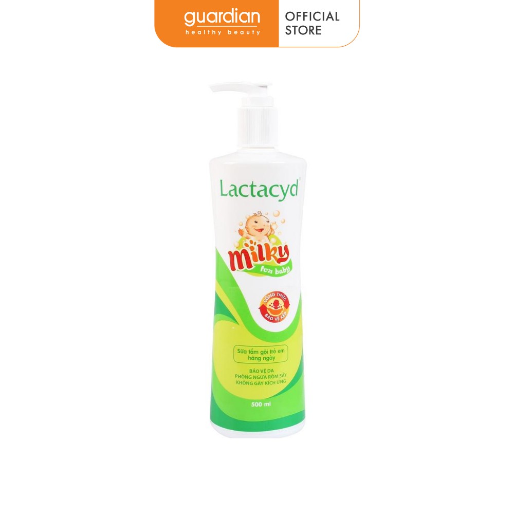 Sữa tắm gội trẻ em Lactacyd Milky (500ml)