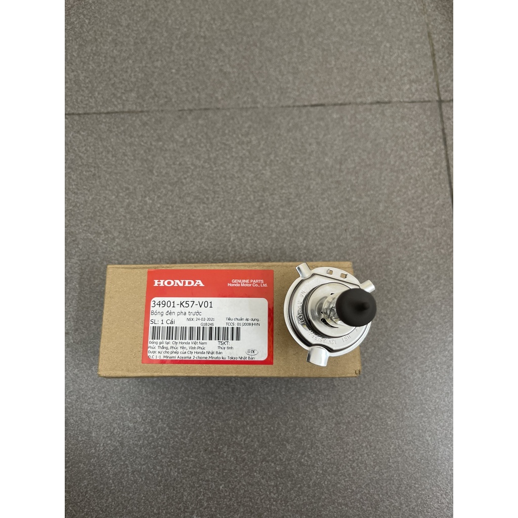 bóng đèn pha trước tất cả xe số halogen hàng chính hãng 34901K57V01