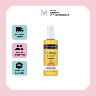 Xịt khoáng neutrogena soothing clear turmeric mist 125ml