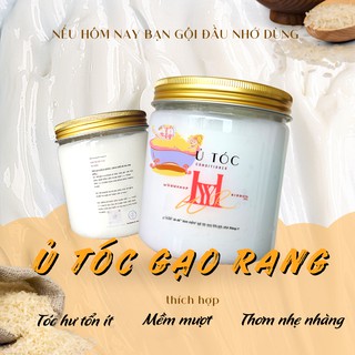 Ủ Tóc Gạo Rang Cho Tóc Hư Tổn Nhẹ Làm Phồng Tóc Và Rất Thơm