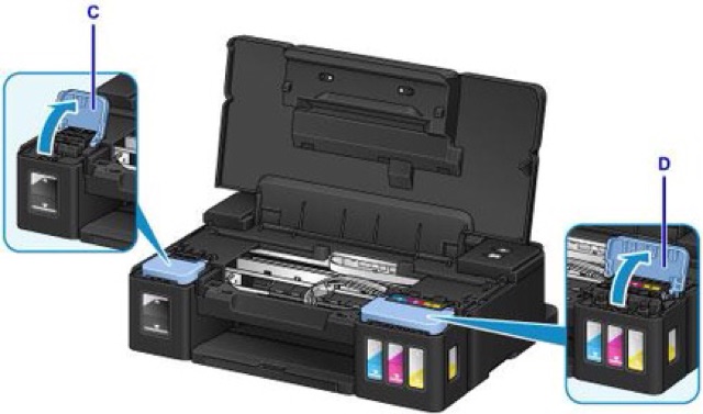 Máy in Canon G1010 chính hãng - In công sất cao - ảnh sắc nét - chi phí mực siêu rẻ