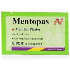 Cao Dán MENTOPAS Neoplast 10 miếng/gói