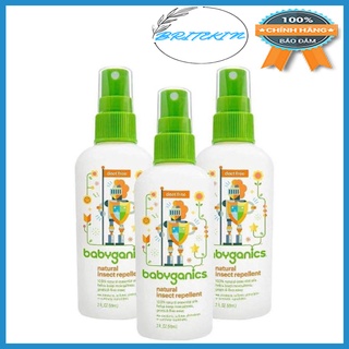 Tinh Dầu Xịt Chống Muỗi Babyganics Natural Insect Repellent 59ml
