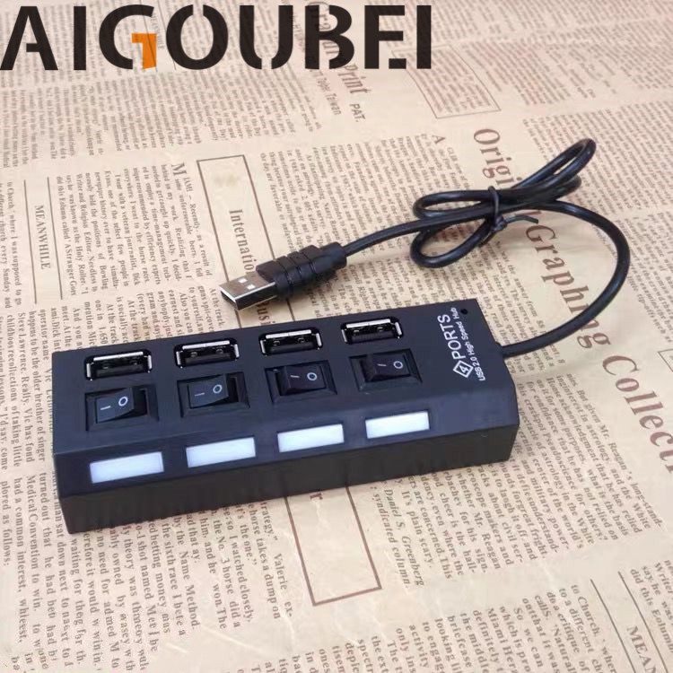 Bộ Chia 4 Cổng USB 2.0 Tốc Độ Cao 1M