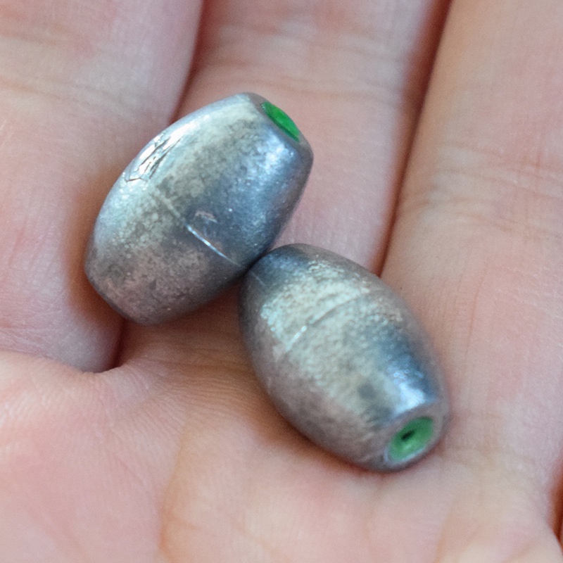 Khối Chì Trọng Lượng Mồi Câu Cá 4g / 5g / 6g / 8g / 10g / 15g / 20g / 25g / 30g