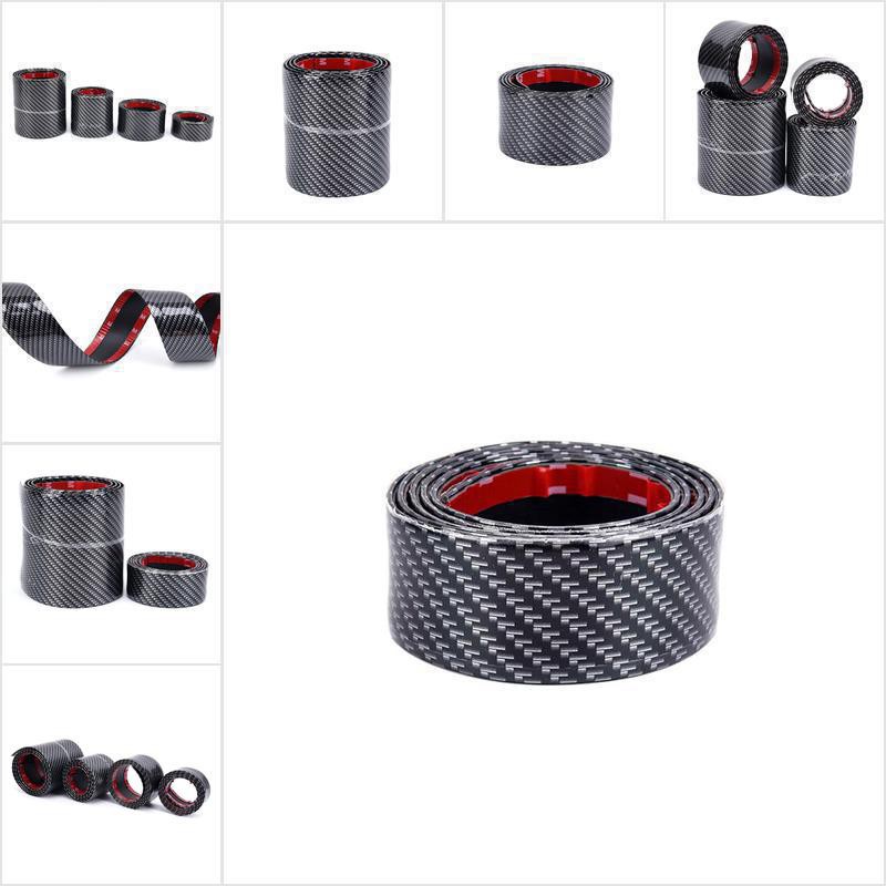 Miếng Dán Bảo Vệ Cửa Xe Hơi Bằng Cao Su Và Sợi Carbon Diy