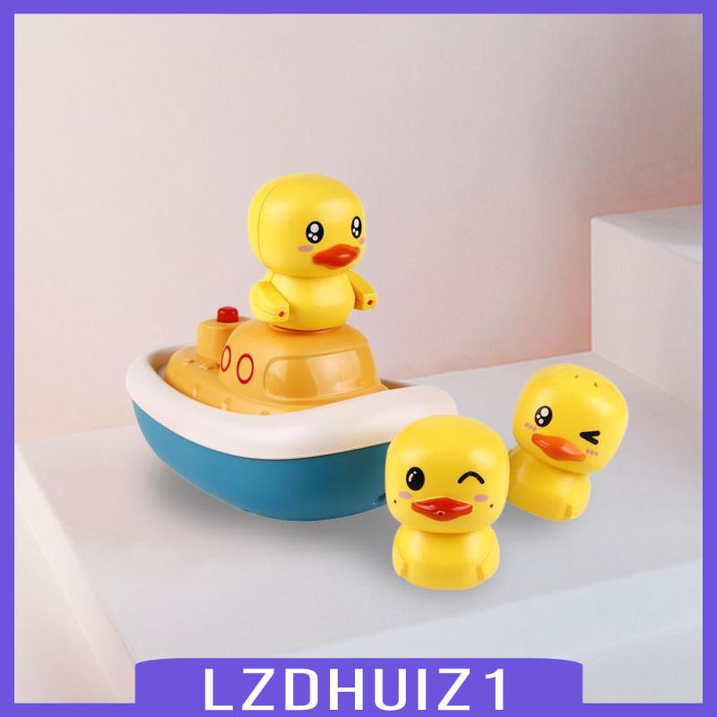 Đồ Chơi Phun Nước Điện Tử Tự Động Hình Chú Vịt Dễ Thương Cho Bé