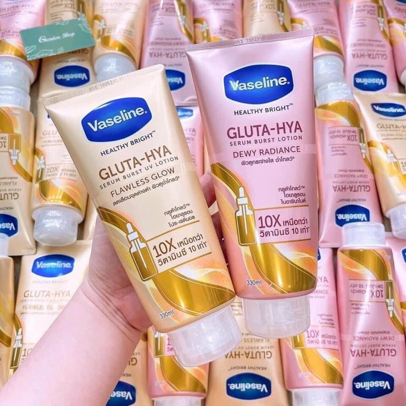 Dưỡng Thể Vaseline 10x Serum Gluta-Hya 330Ml Thái Lan