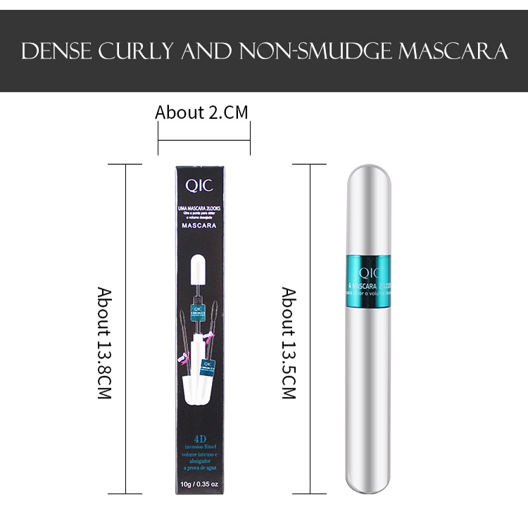 Mascara 4D hai đầu kháng nước chuốt mi cong vút dày và dài hơn hiệu quả
 | BigBuy360 - bigbuy360.vn