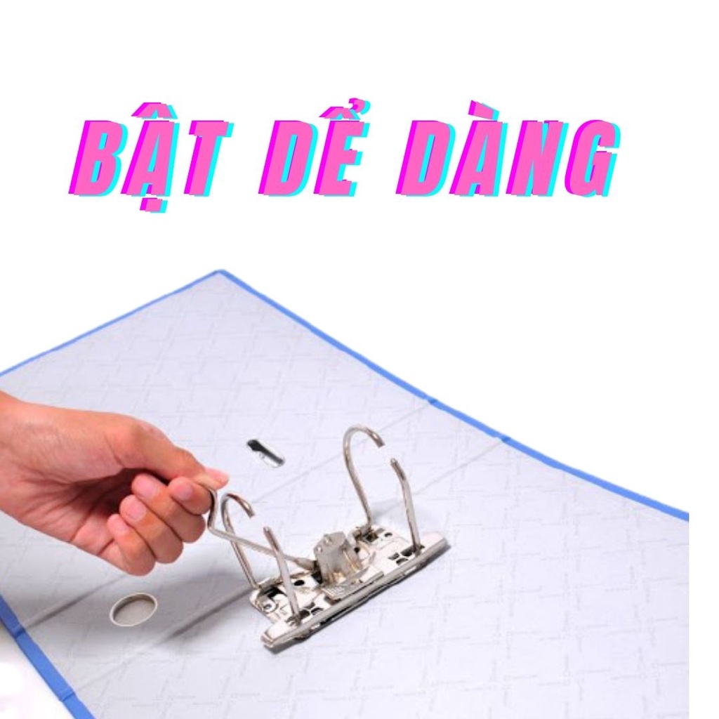 Bìa còng Thiên Long A4 1 mặt si 5cm 7cm 9cm hộp còng hồ sơ A4 file còng A4