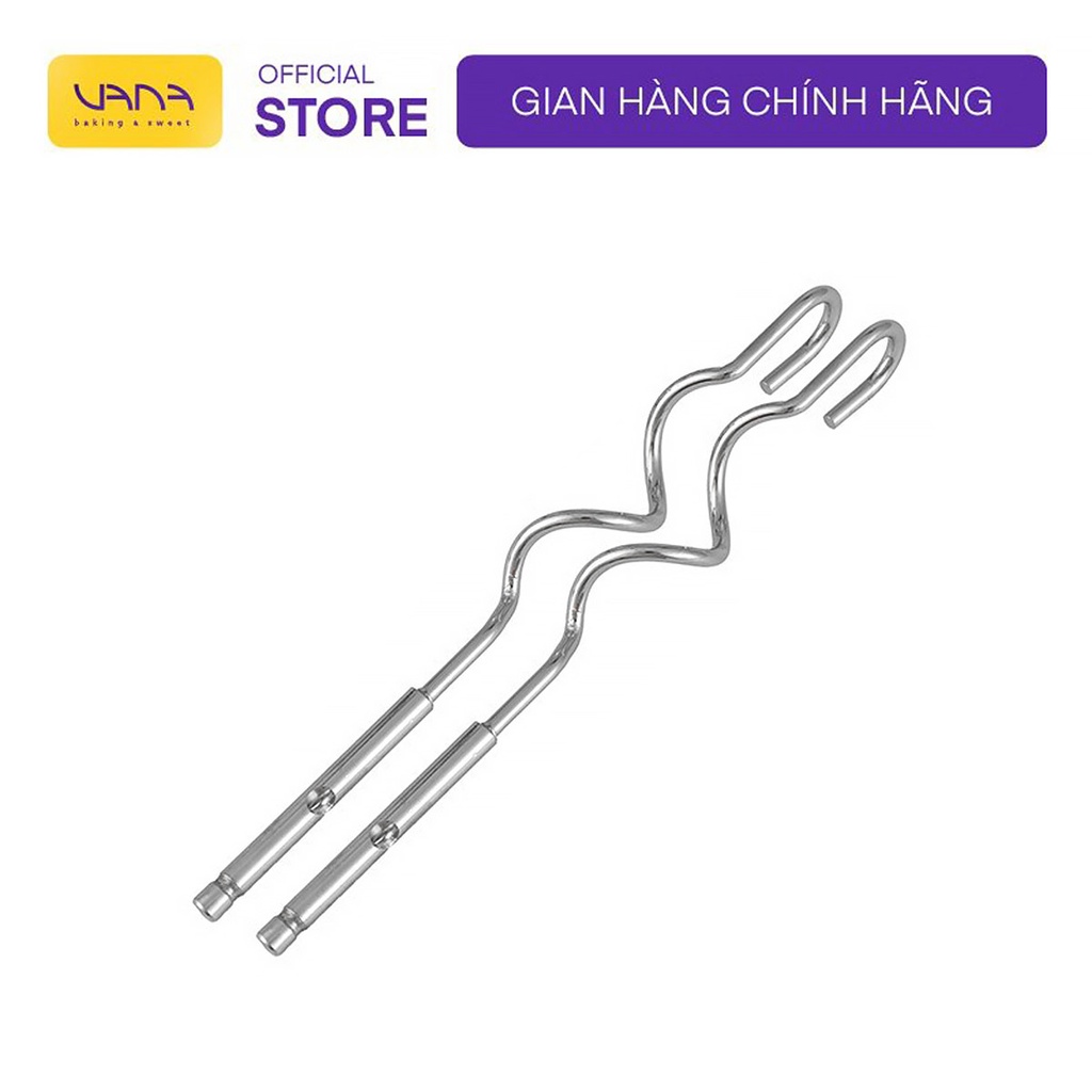 Bộ 2 que trộn bột máy scarlett chất liệu inox cao cấp