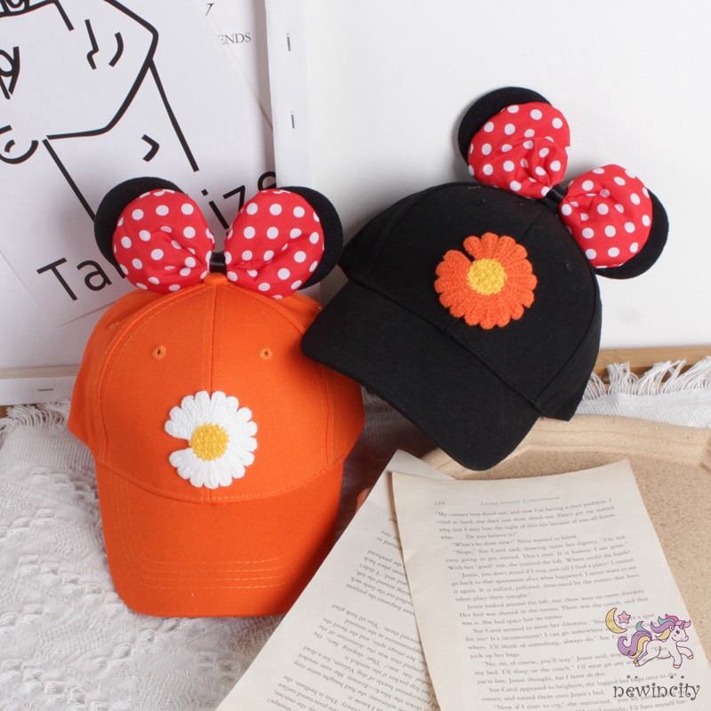 Nón lưỡi trai mềm thoáng khí thời trang mùa hè Hàn Quốc dành cho bé trai bé gái