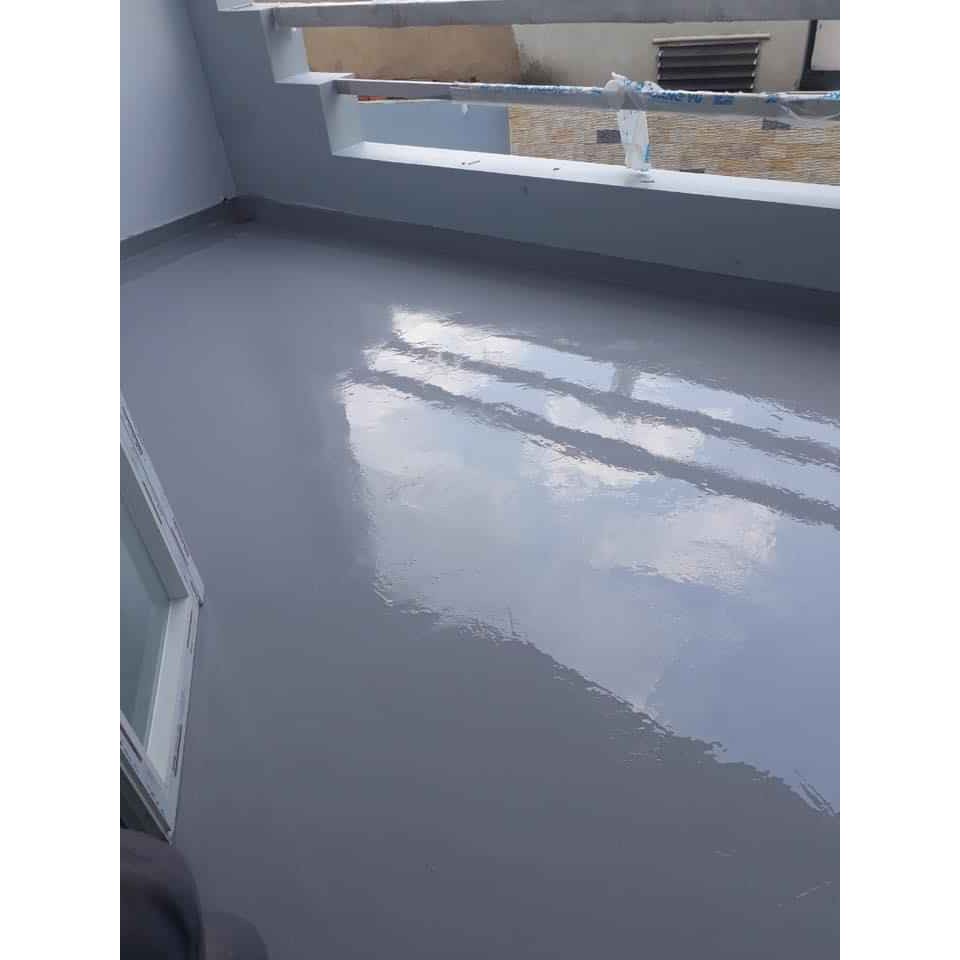 Sơn chống thấm neomax 820 loại 8kg  gốc polyurethane chống thấm cho mái nhà, nhà vệ sinh, ban công