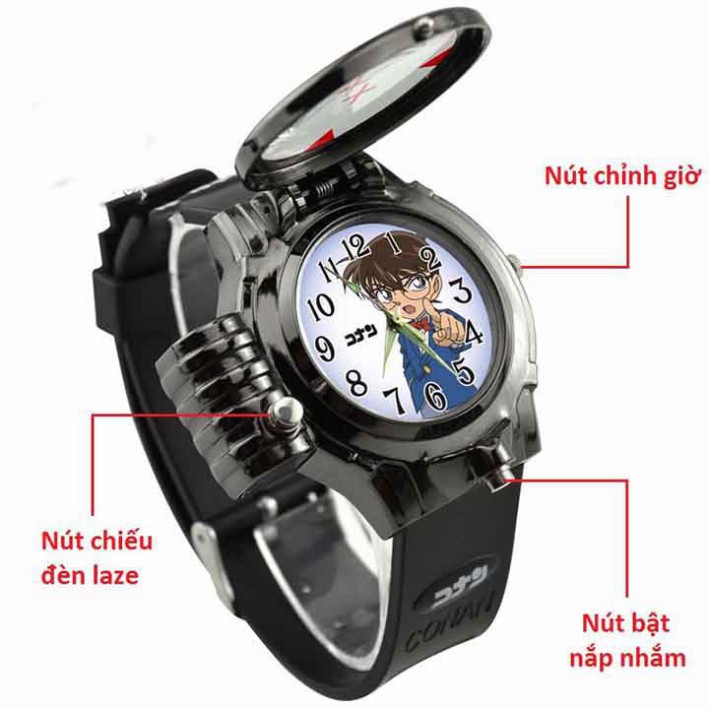 Đồng Hồ trẻ em conan có tia laser 21 | BigBuy360 - bigbuy360.vn