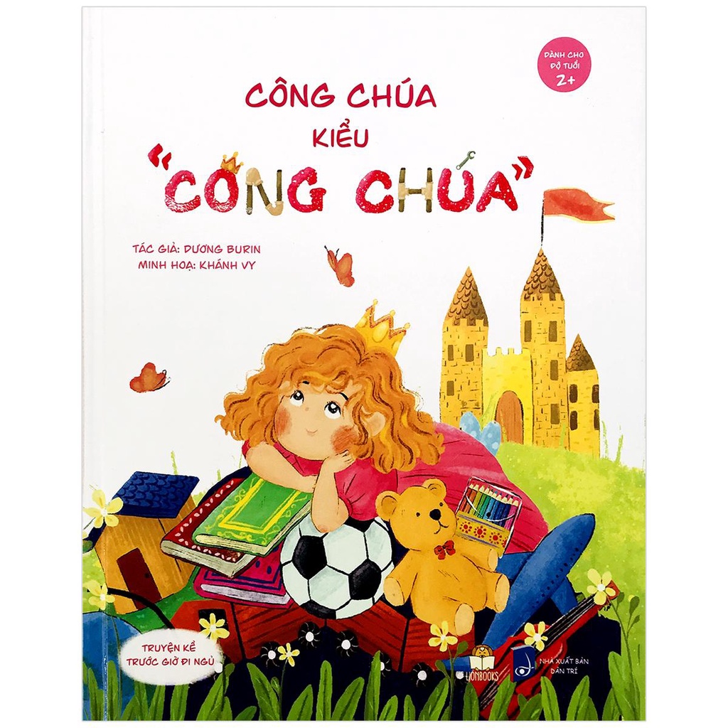 Sách - Công Chúa Kiểu Công Chúa - Truyện Kể Trước Giờ Đi Ngủ (Bìa cứng dành cho bé 2+)