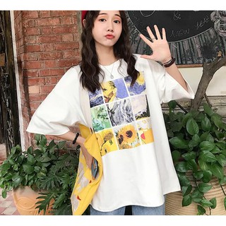 Áo thun in tranh Vincent Van Gogh nghệ thuật!!!