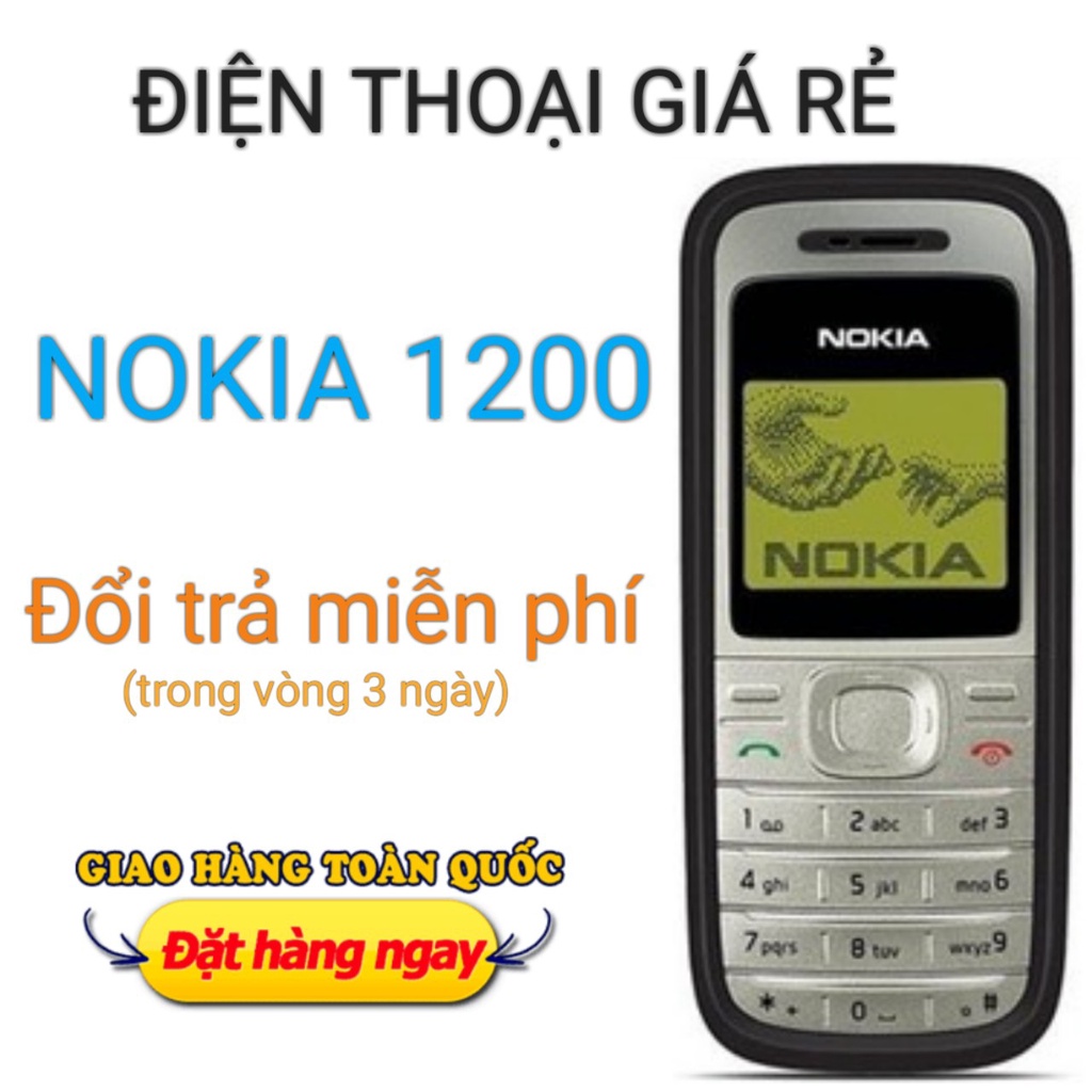 Điện thoại nokia 1200 giá rẻ