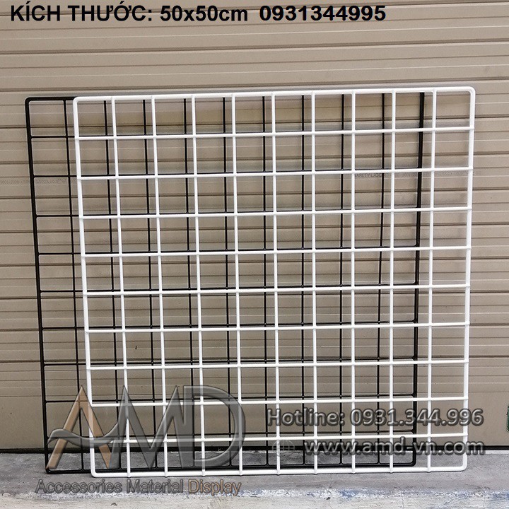Khung lưới trang trí bọc nhựa PE