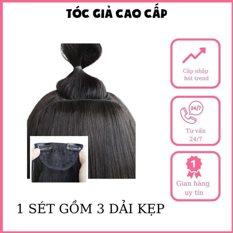 Kẹp phím phồng chân tóc gồm 3 tép kẹp ❇️freeship ❇️