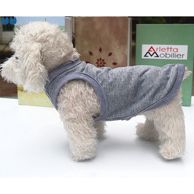 (MớI) Áo Vest MùA Hè, MàU Trơn Cho Thú Cưng