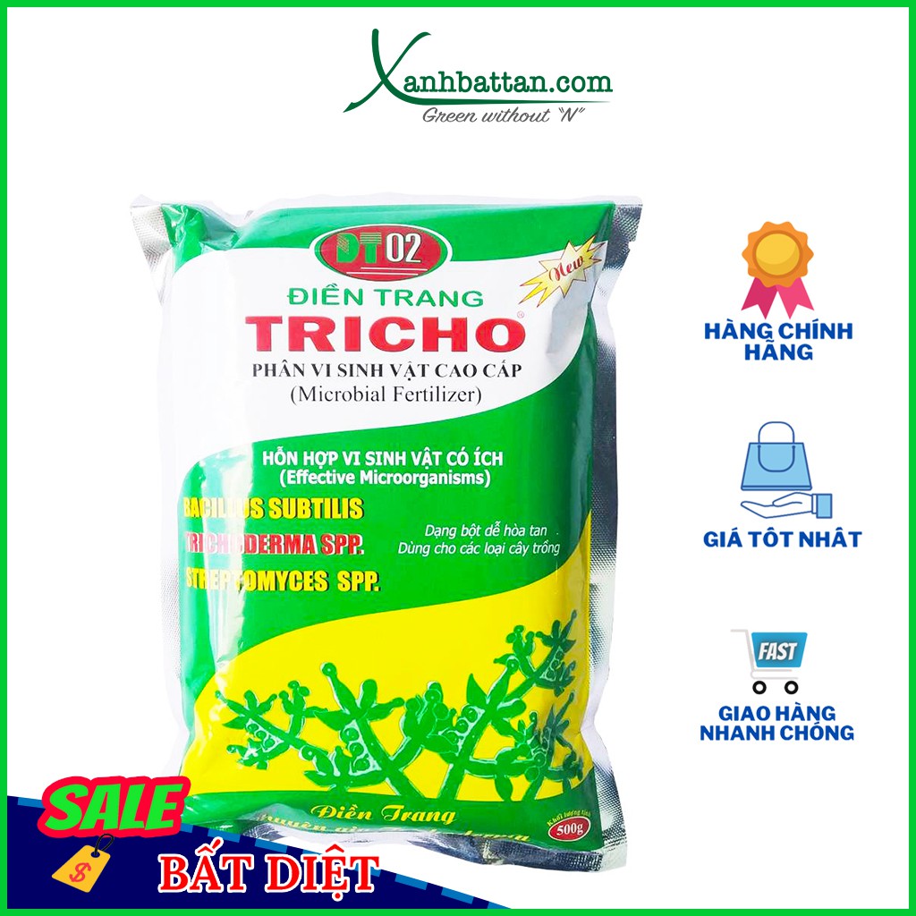 Nấm Đối Kháng Trichoderma Gói 500 gram