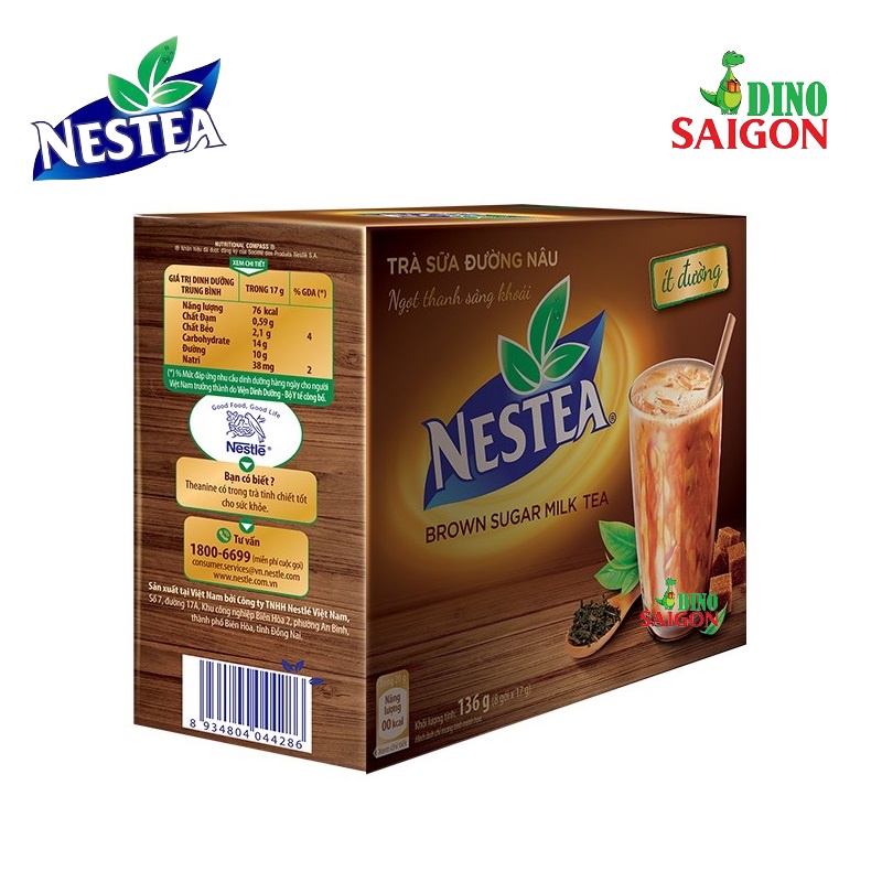 Trà Sữa Nestea đường nâu