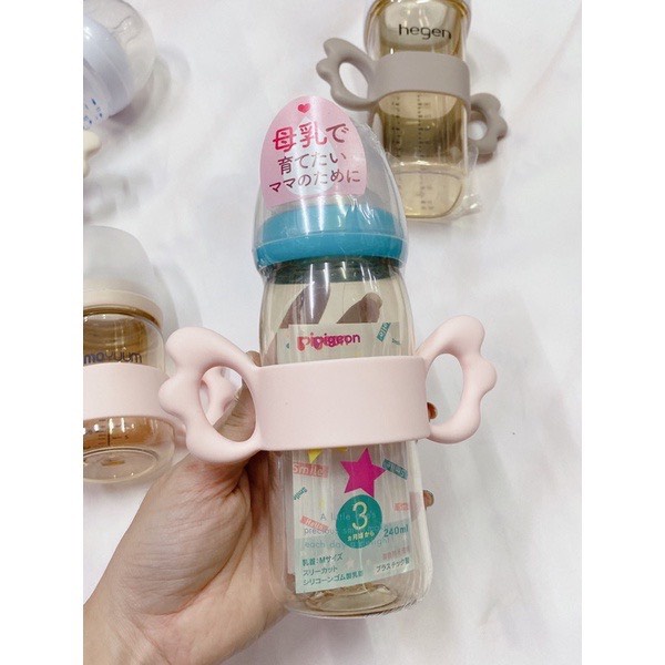 Tay Cầm Bình Sữa Avent, Moyuum Silicon, Phù Hợp Với Tất Cả Bình Cổ Rộng Babibu - TCBS