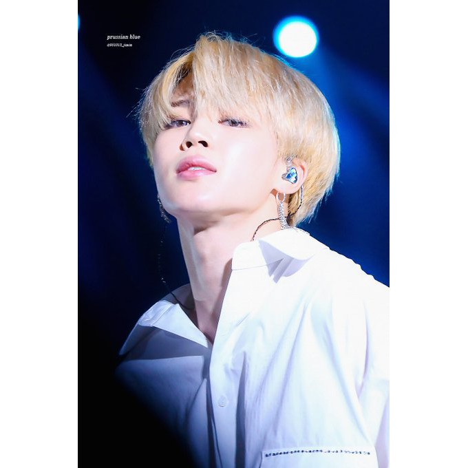 Khuyên tai Jimin BTS, unisex, titan không gỉ