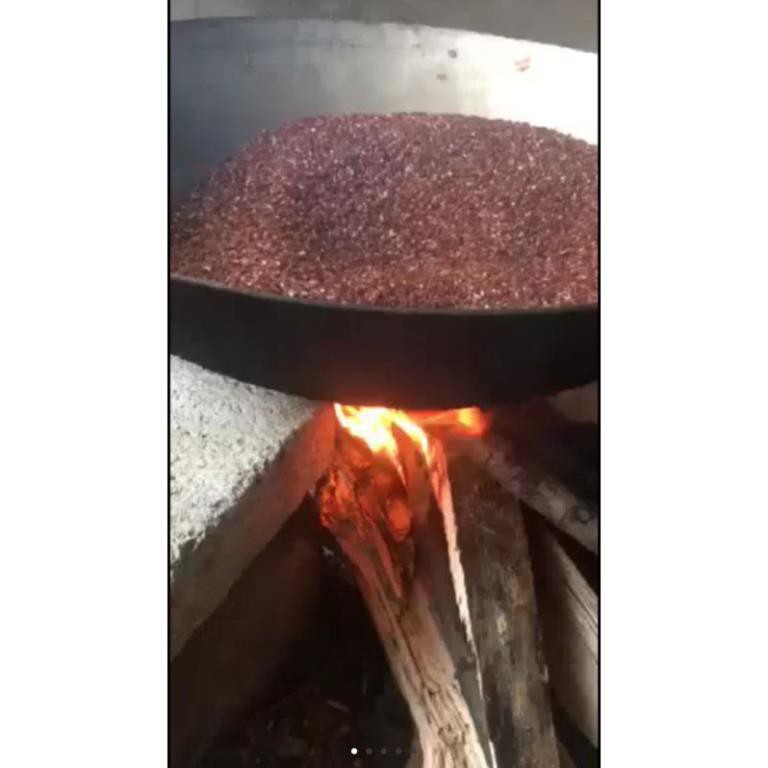 Gạo lứt rang củi ( gạo ngon ko nhuộm )