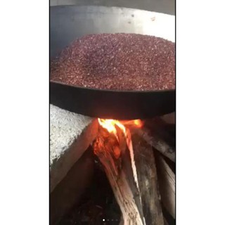 Gạo lứt rang củi