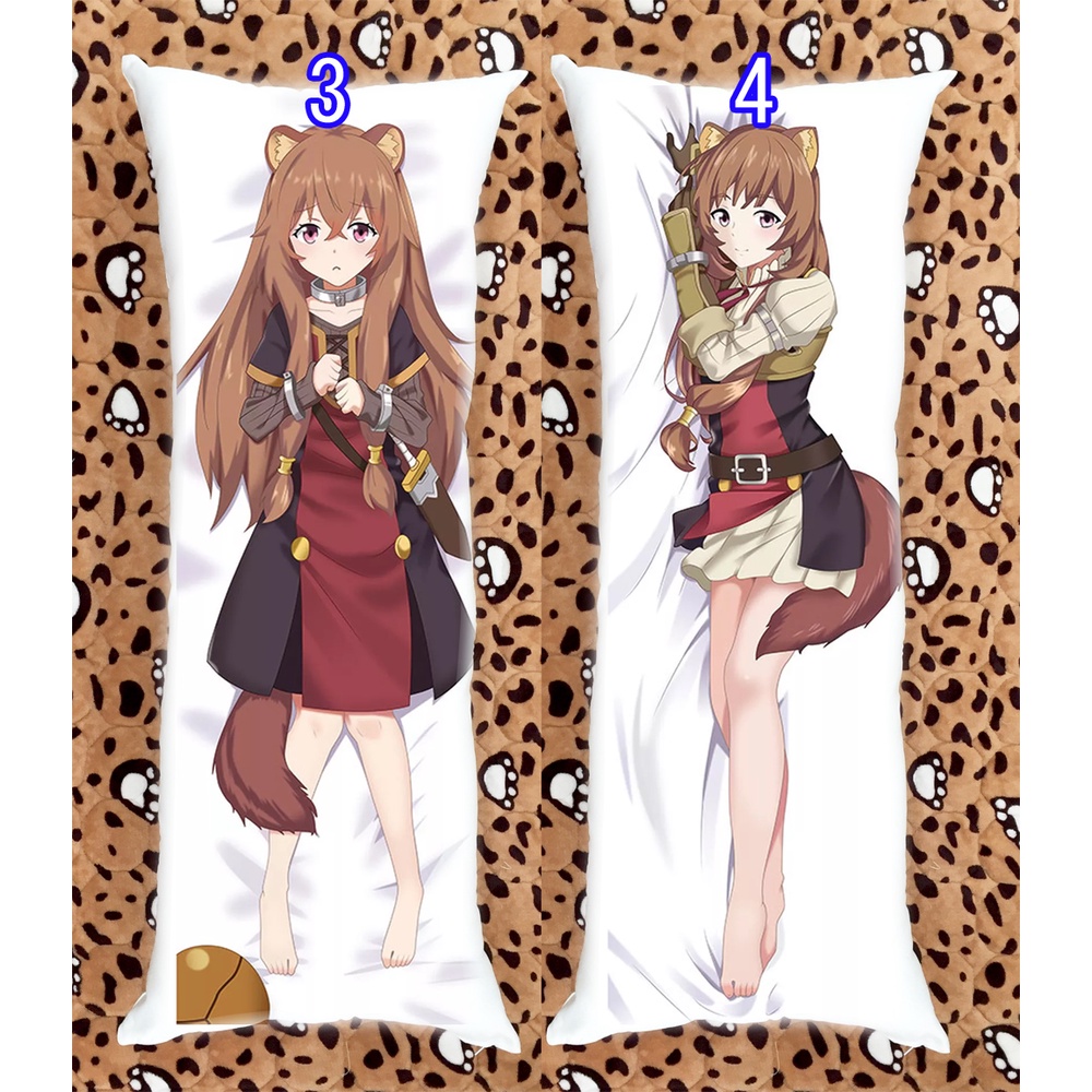 Gối ôm dài anime Filo Raphtalia 1mx40cm