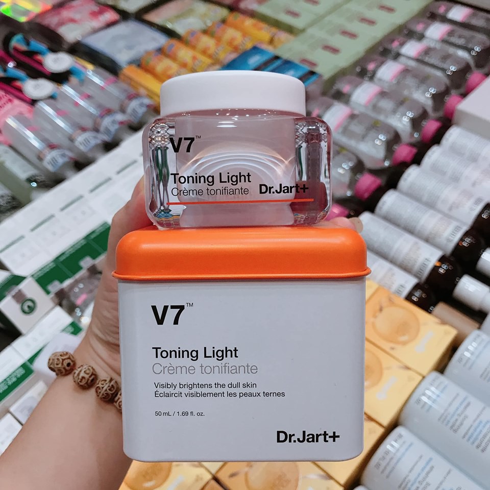 ( 💥MẪU VUÔNG DATE 2023 🌷) Kem Dưỡng Trắng Da V7 Toning Light Dr.Jart 50Ml - fullsize | BigBuy360 - bigbuy360.vn