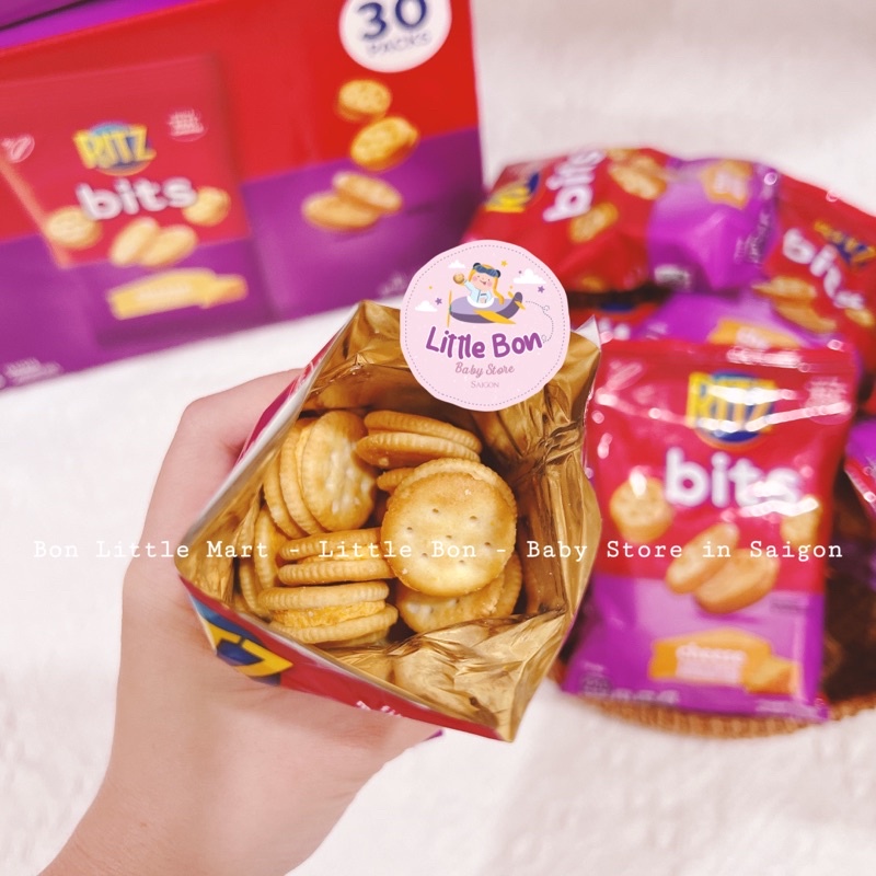 Bánh quy nhân kem phô mai Ritz Bits Mỹ_Date 12.02.24