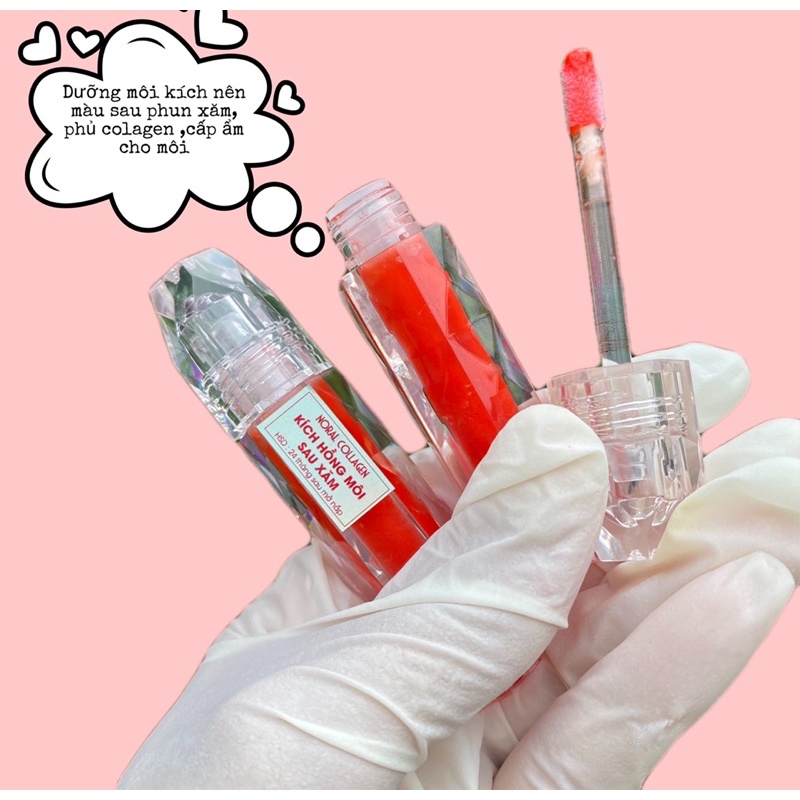 Son Dưỡng Kích Nên Màu Sau Phun Xăm