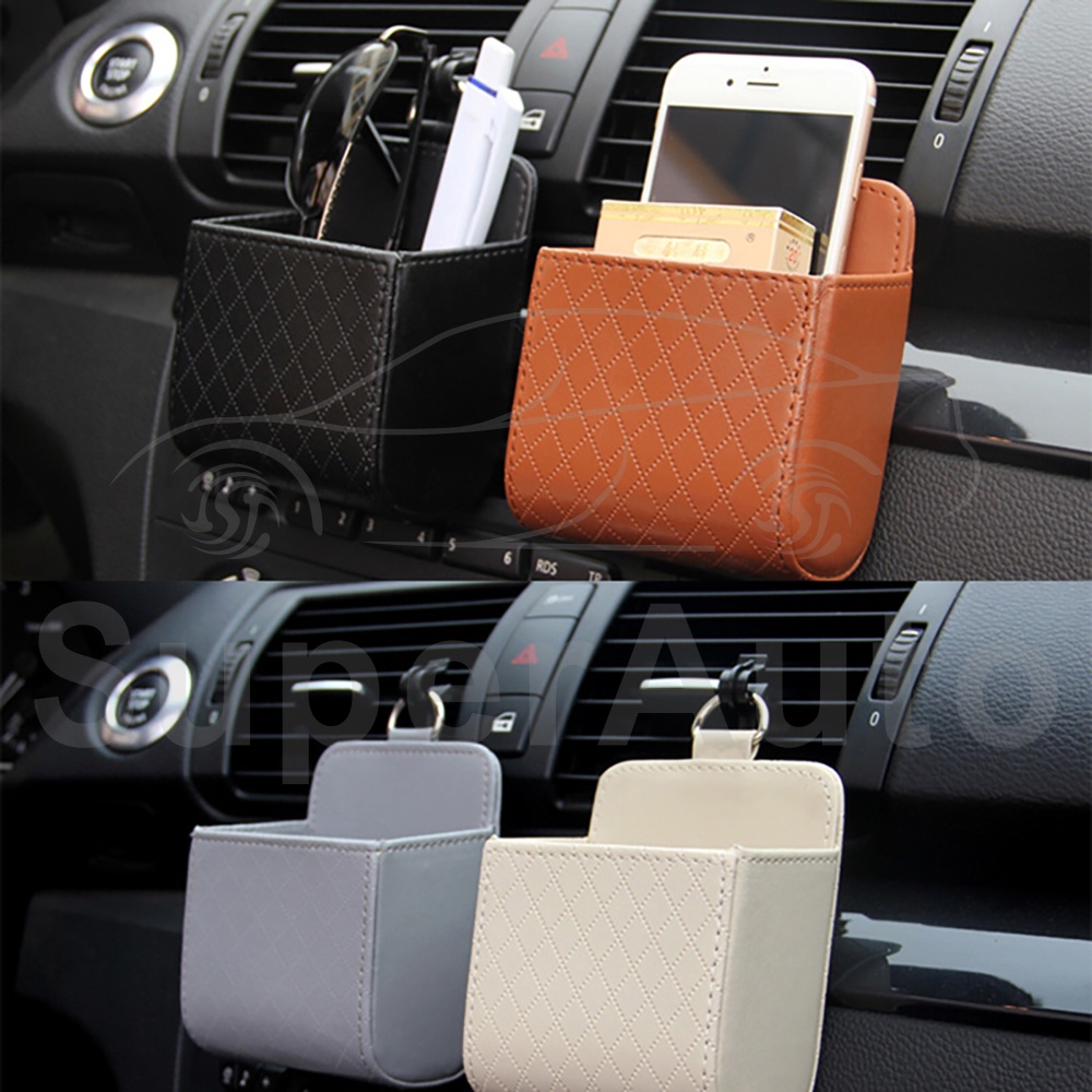 SuperAuto Da Thùng Đựng Đồ Ô Tô Hộp Đựng Đồ Ô Tô Phụ Kiện Ô Tô