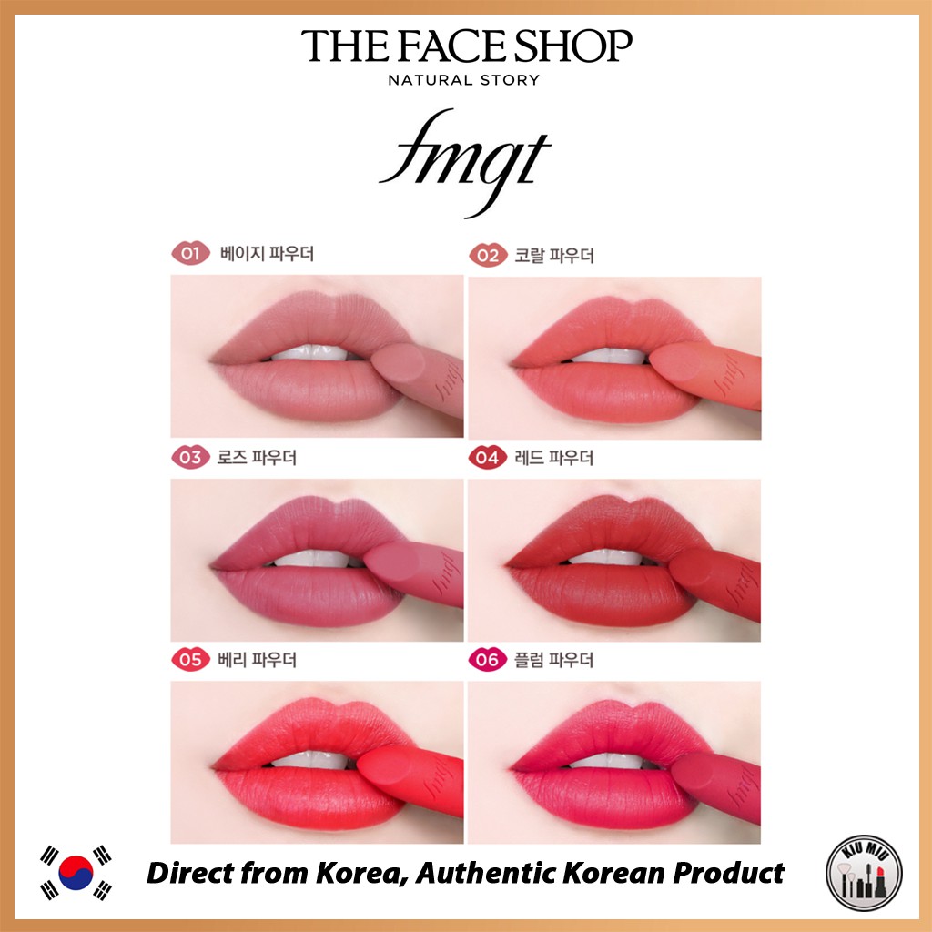 THE FACE SHOP fmgt ROUGE POWDER MATTE *ORIGINAL KOREA*