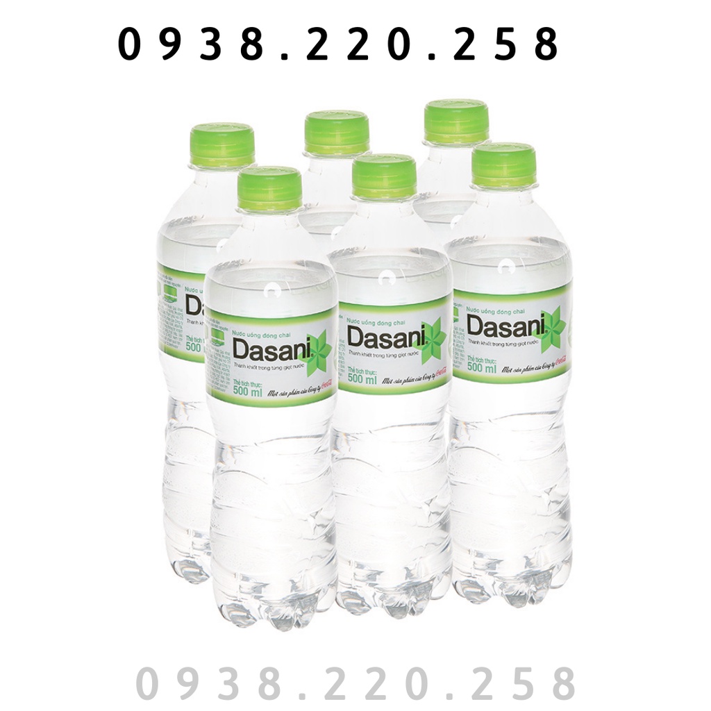 [HCM] Thùng Nước Suối Dasani 350ml , 500ml (24 chai)