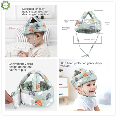 Nón Bảo Vệ Đầu Chống Va Đập/Rơi Cho Bé Tập Đi