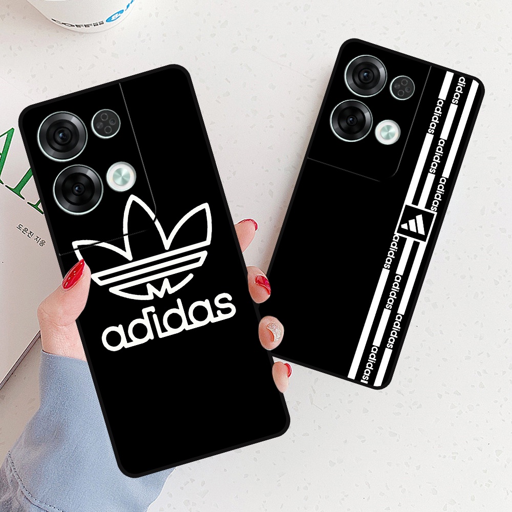 Ốp lưng Oppo Reno 8 4G / Reno 8 5G / Reno 8Z 5G in hình thương hiệu a.d.i.d.a.s siêu đẹp