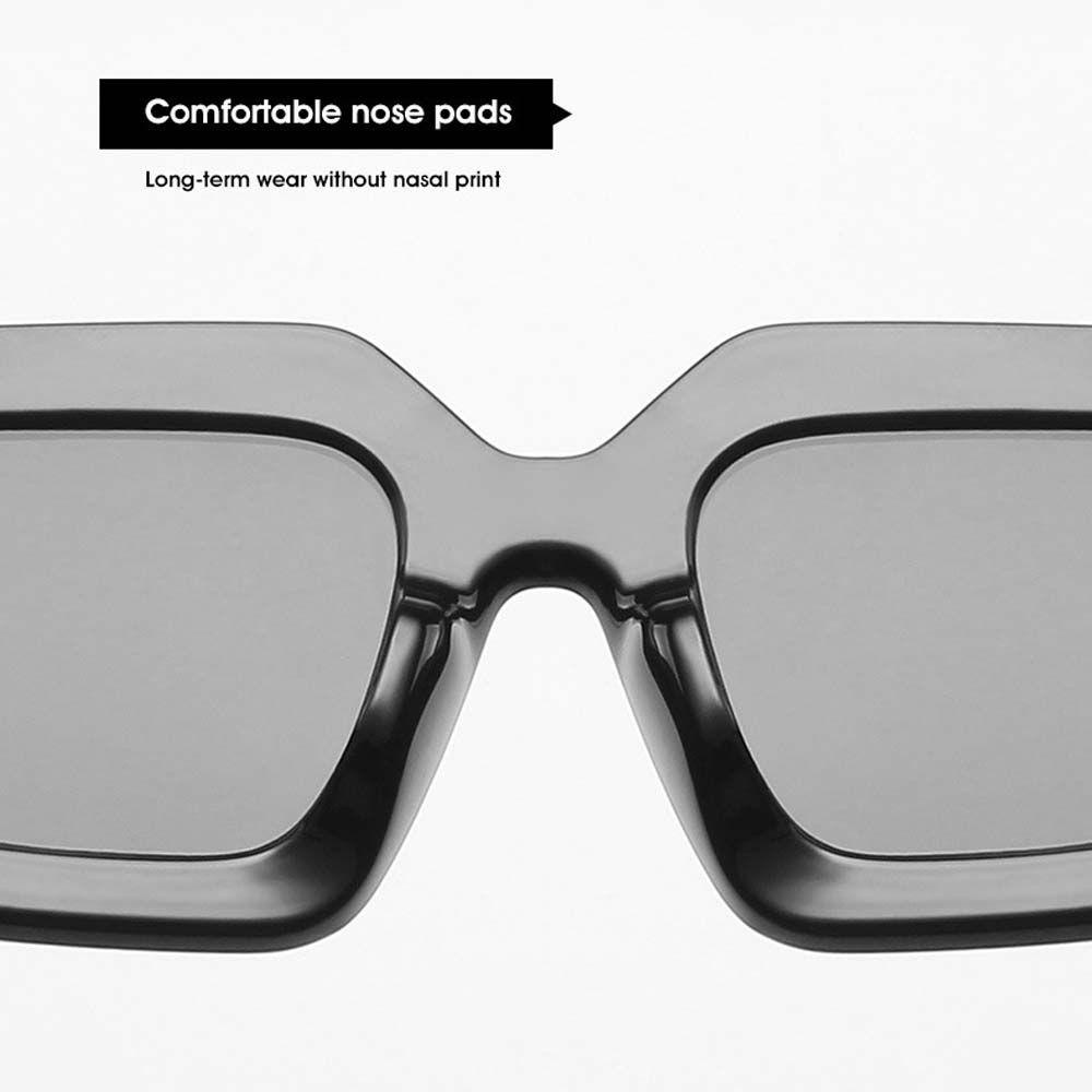 Kính Mát Hình Chữ Nhật Họa Tiết Da Báo Phong Cách Âu Mỹ Thời Trang Cho Nam Nữ