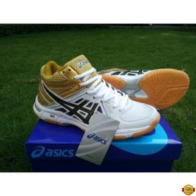 Xả Đón Tết . Giày Bóng Chuyền Asics Tặng Kèm Bó Gối 2020 NEW New : ' . . ` ' >