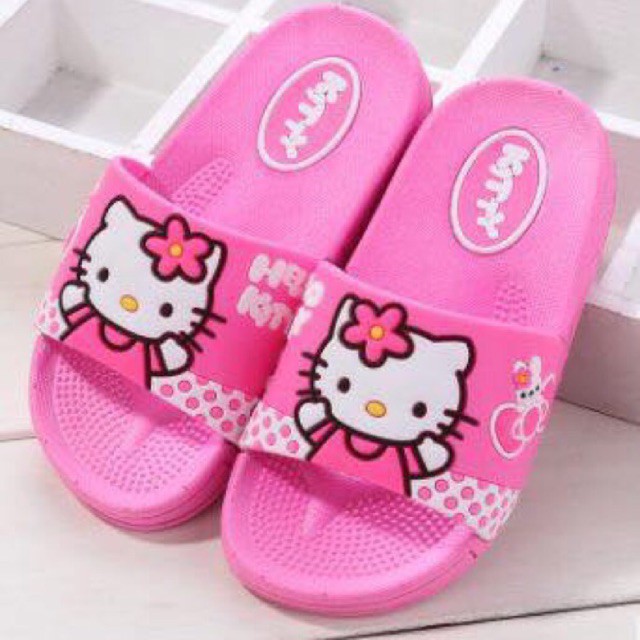 DÉP KITTY HỒNG CHO BÉ