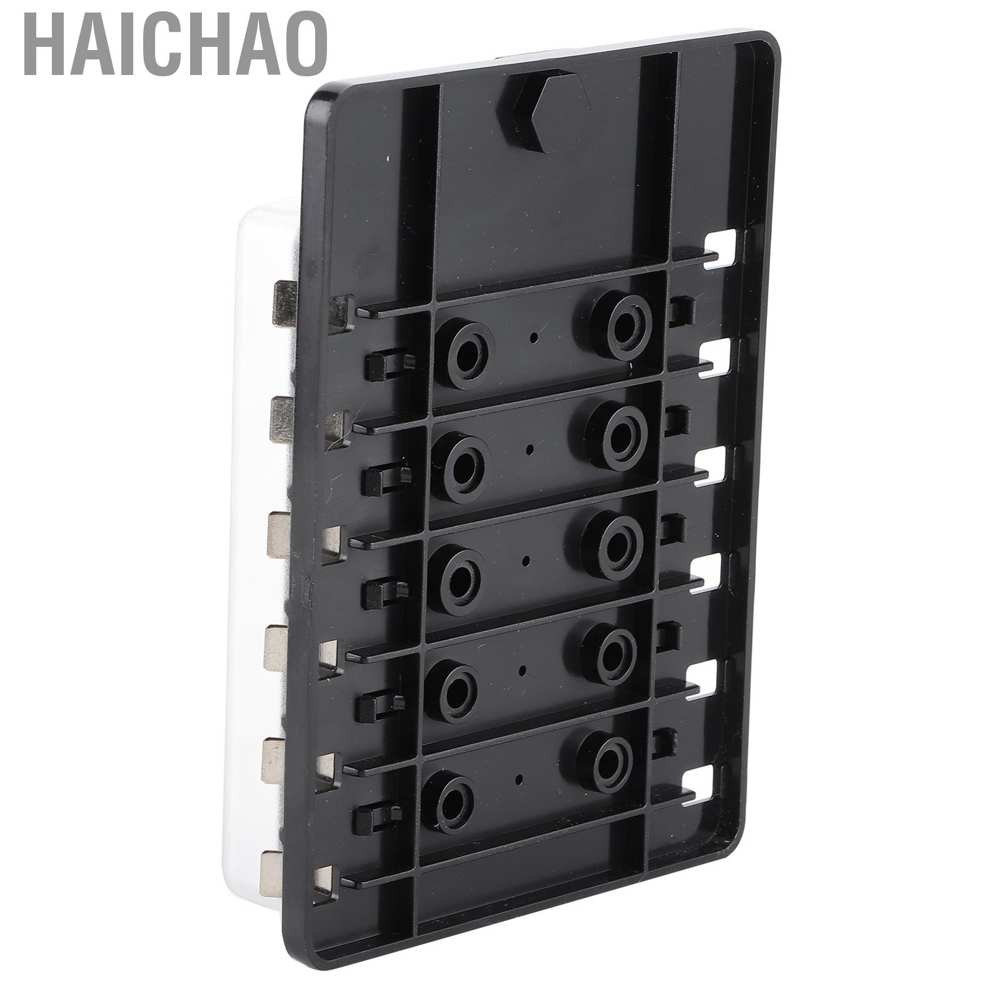 Hộp Cầu Chì Haichao 12 Chiều Kèm Giá Đỡ Đèn Led Báo Hiệu Cho Xe Hơi / Xe Tải