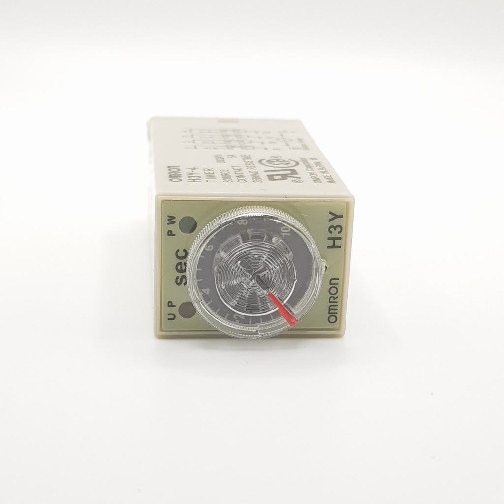 Rơ le 24V 10 giây, Relay thời Gian Timer Omron H3Y-4 14P 24V, H3Y-4, rơ le thời gian