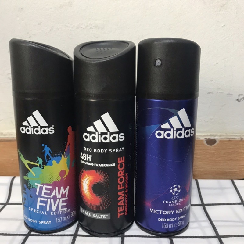 XỊT KHỬ MÙI TOÀN THÂN NAM ADIDAS DEO BODY SPRAY 24H 150ML PHÁP