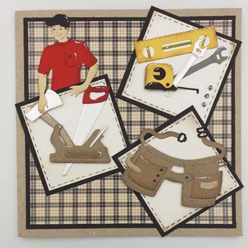 Khuôn Cắt Giấy Kim Loại Hình Túi Thắt Lưng