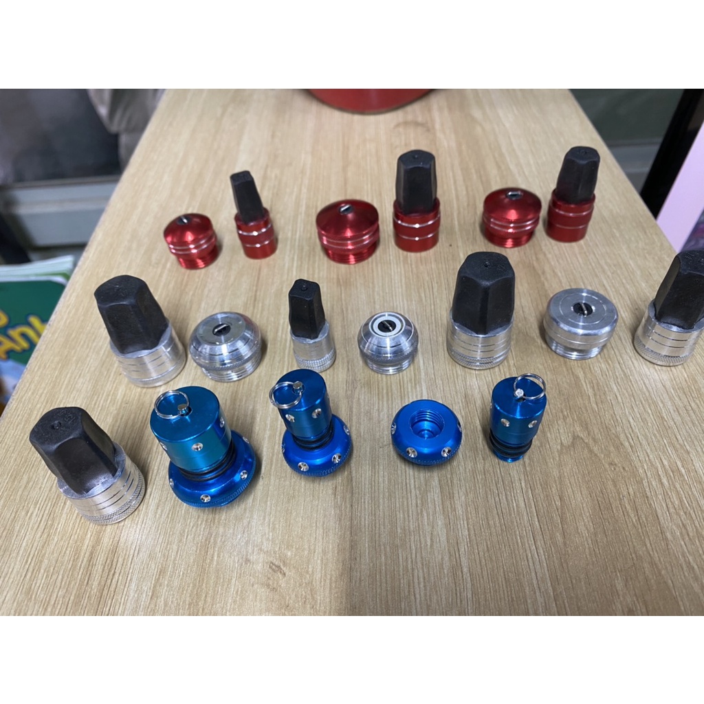 Combo nắp và đối trọng cần câu tay