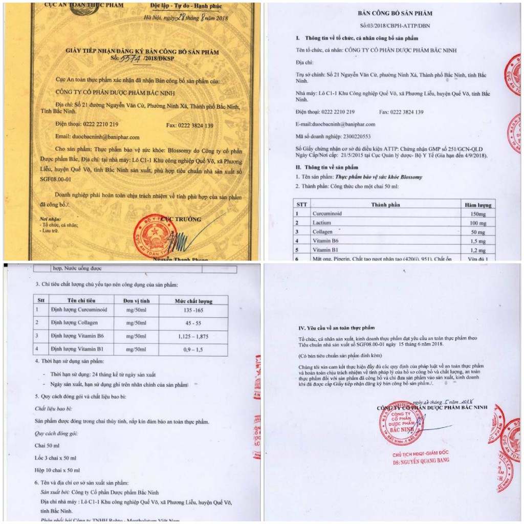 Lốc 10 chai x 50ml Nước Uống Đẹp Da, Cải Thiện Sức Khỏe Blossomy + Tặng Hộp Xếp Blossomy | BigBuy360 - bigbuy360.vn