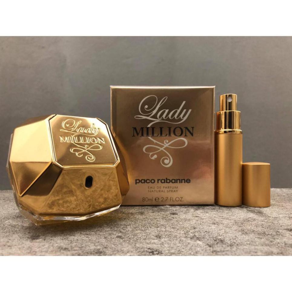 Nước hoa chính hãng Paco Rabane Lady Million Edp Test 5ml/10ml/20ml