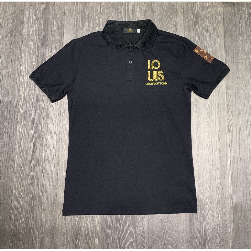 Áo thun cổ trụ thêu logo √£ phong cách ( Chất liệu cotton 100%, | BigBuy360 - bigbuy360.vn